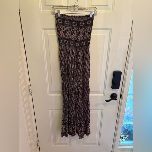 Free People Jumpsuit - Black and Gray Patterned - Picture 4 of 4